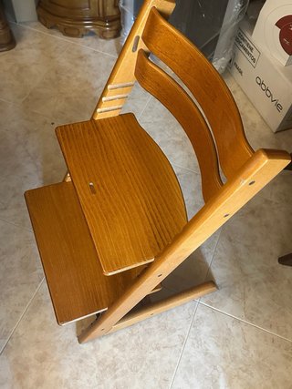3 Sillas evolutivas Stokke Trona madera