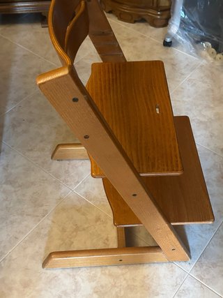 3 Sillas evolutivas Stokke Trona madera