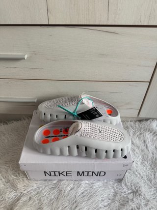 Chanclas Nike Mind 001 Naranja/Blanco