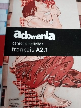 Adomania, Français A2.1, 3 ESO.