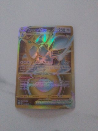 Cartas Pokémon Doradas Holográficas