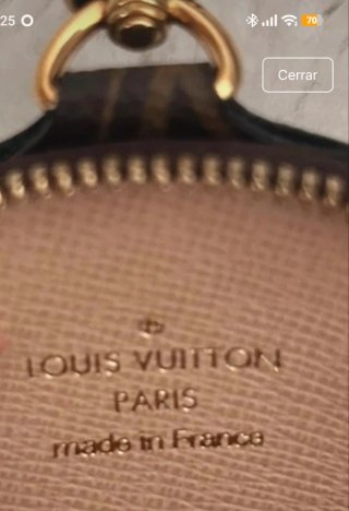 ​Monedero  Louis Vuitton Monogram (Con mosqueton)