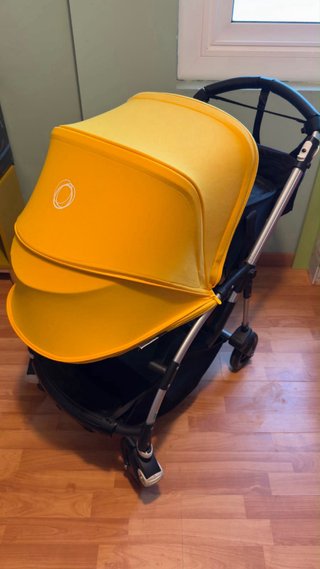 Bugaboo Bee 5 Silla de Paseo Negra y Amarilla