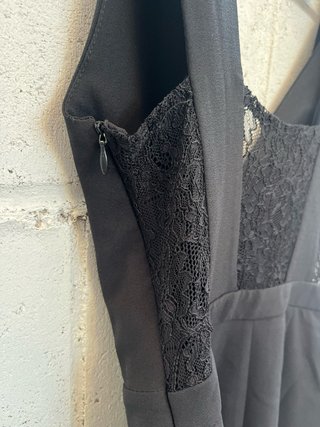 Mono corto Zara tirantes lazo negro