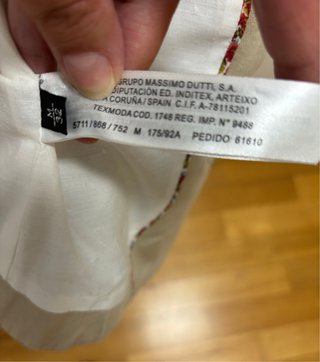 Chaleco Massimo Dutti Beige