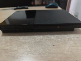 PS2 Slim V3 Negra con cables