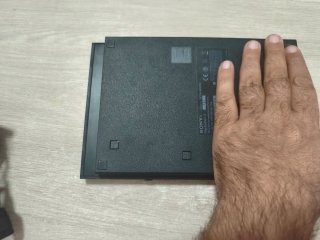 PS2 Slim V3 Negra con cables