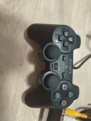 PS2 Slim V3 Negra con cables