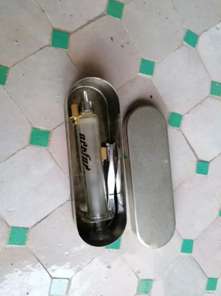 Maletín de piel vintage
