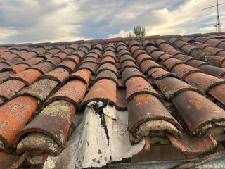 Lote 50m2 Teja Árabe Vieja Artesanal