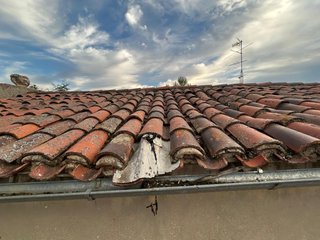 Lote 50m2 Teja Árabe Vieja Artesanal