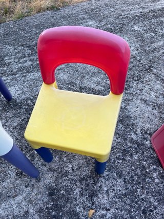 Mesa y 2 Sillas Infantiles