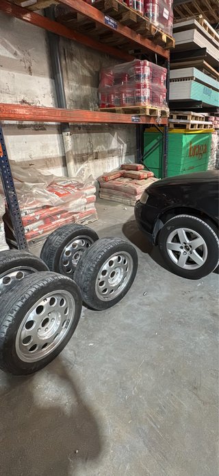 Llantas 15 Audi Ligeras 5x100 Cromadas