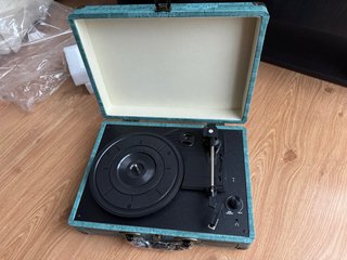 Giradischi portatile vintage stile valigia