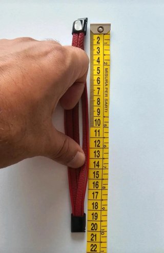 Pulsera Piel Hombre Cierre Acero