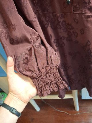 Vestido Maggie Sweet vino talla M