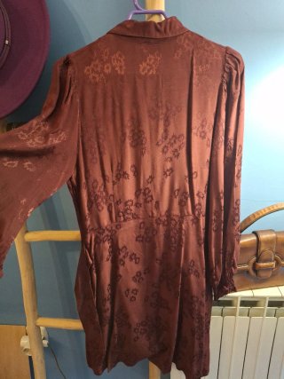 Vestido Maggie Sweet vino talla M