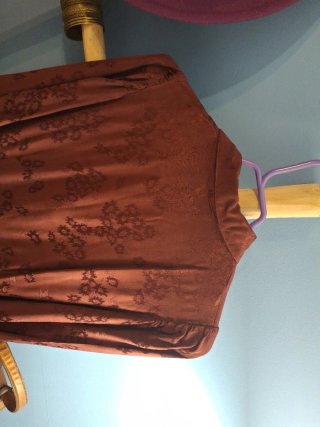 Vestido Maggie Sweet vino talla M