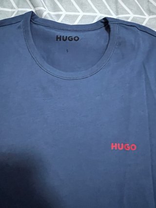 Camiseta Hugo Boss Azul Talla S