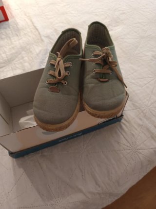 Zapatos lona niño Talla 32