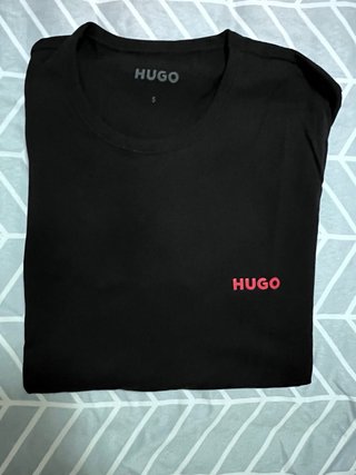 Camiseta Hugo Boss Negra Talla S