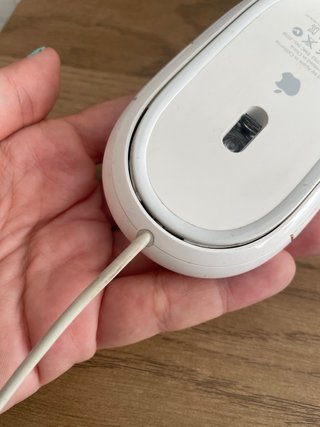 2 Ratones Apple USB Blancos