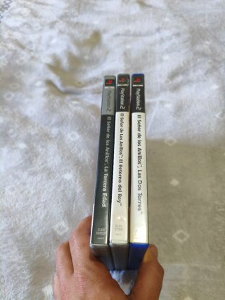 Lote 3 Juegos El Señor de los Anillos PS2.
