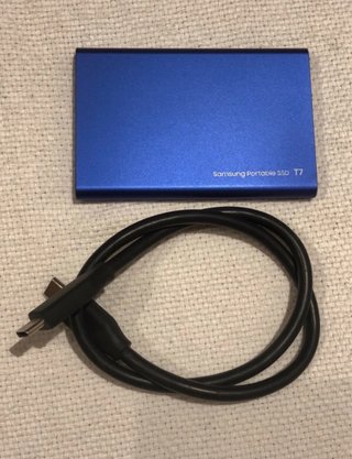 Disco duro SSD Samsung T7 1Tb