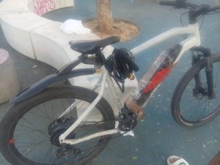 Bici Eléctrica Blanca