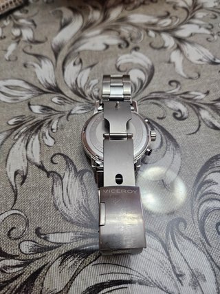 Reloj Viceroy Hombre Negro y Plateado