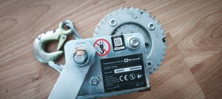 Cabrestante manual Einhell TC-WI 500 – 500 kg