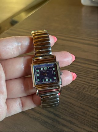 Reloj Ducal Mujer Cuadrado Azul