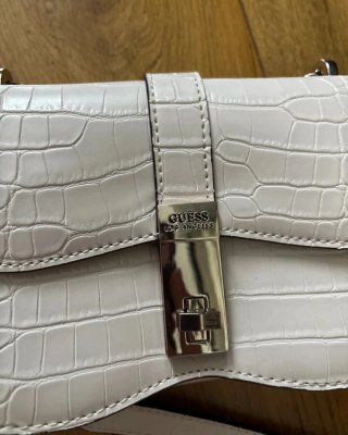 Mala Guess Branca Original - Como Nova