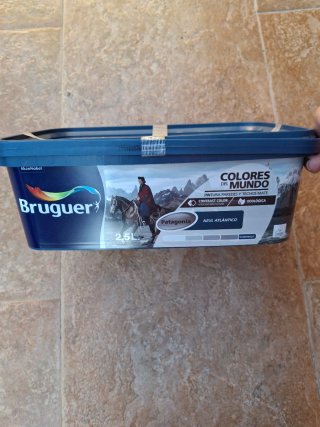 Pintura Bruguer 2,5L Azul Atlántico Mate