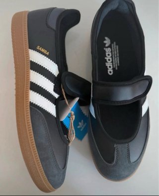 Adidas Mary Jane Negro Talla 39 1/3