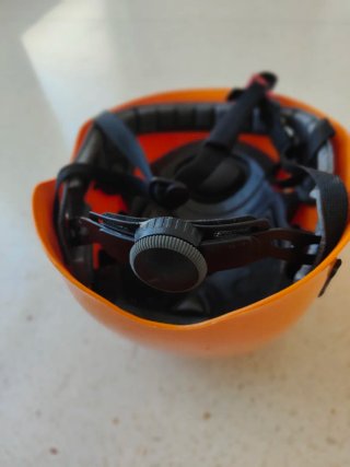 Casco de alpinismo naranja Skylotec