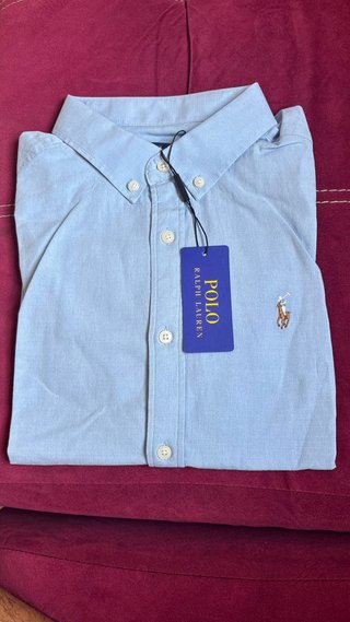 Camisa Polo Ralph Lauren Azul