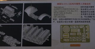 SDKFZ 6 SEMIORUGA DE ZAPADORES