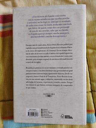 Una historia de España de Arturo Perez Reverte