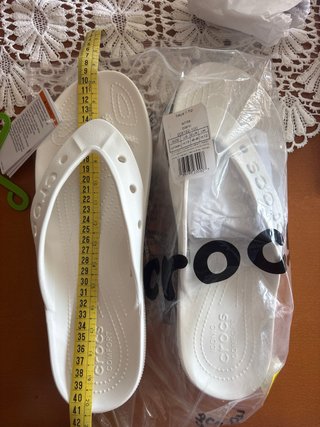 Chanclas Crocs Blancas Talla 48-49 Nuevas