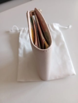 Billetero Furla Beige/Rosa