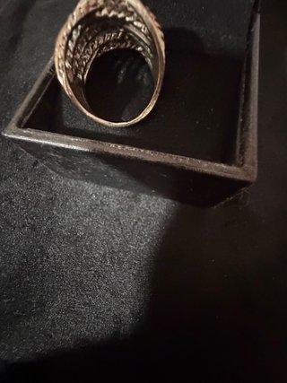 Anello fascione acciaio doppi giri