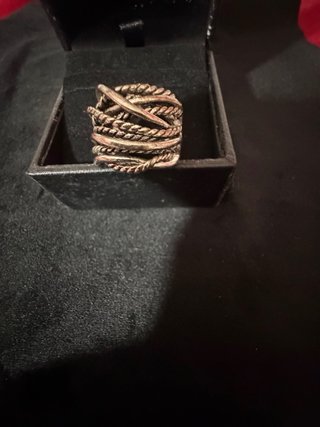 Anello fascione acciaio doppi giri