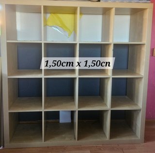 2 Estanterías Cubos 4x4 Estilo IKEA