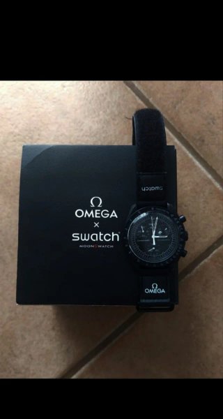 Omega x Swatch MoonSwatch Nero