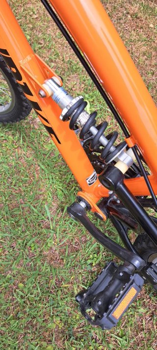 Bicicleta Montaña DENBIKE 24 Naranja