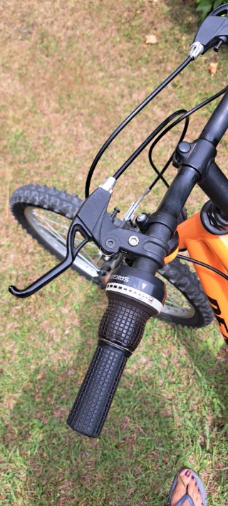 Bicicleta Montaña DENBIKE 24 Naranja