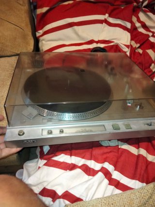 Tocadiscos Sony PS-T25 Vintage Plata
