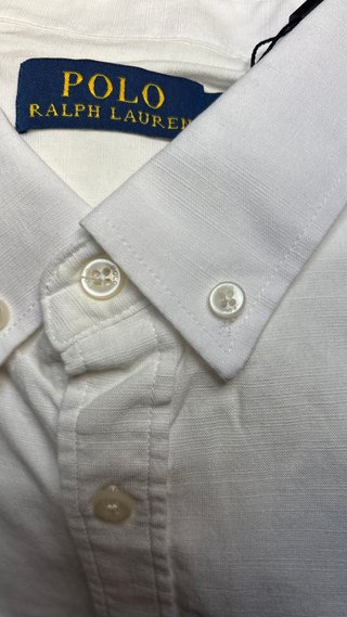 Camisa Polo Ralph Lauren Blanca
