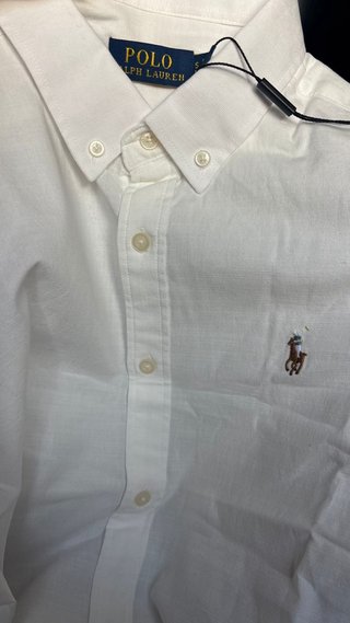 Camisa Polo Ralph Lauren Blanca